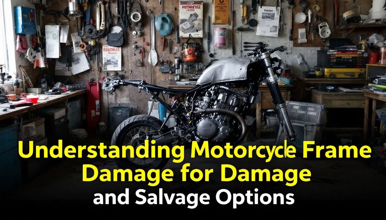 understanding motorcycle frame damage and salvage options 317496248