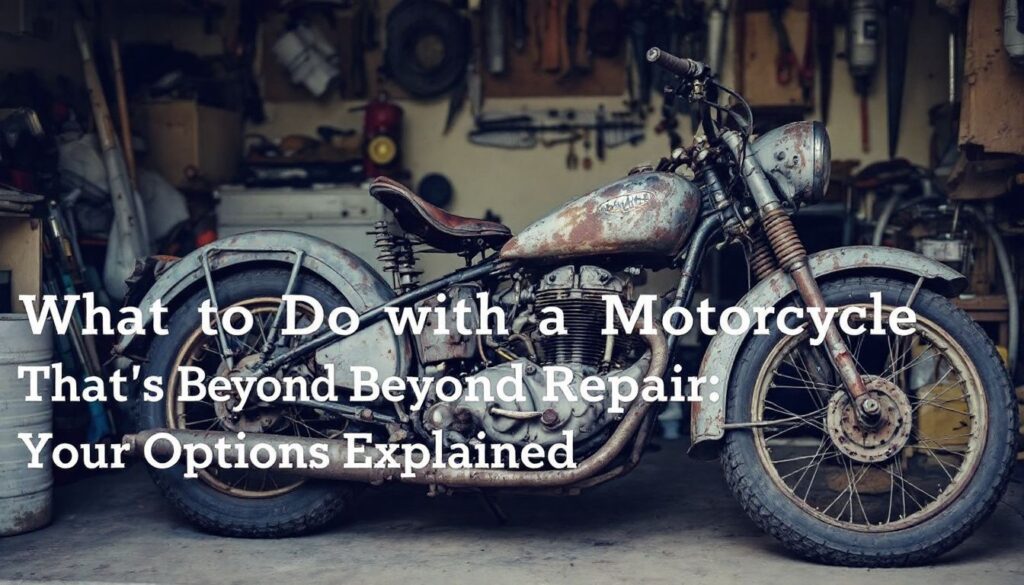 what to do with a motorcycle thatE28099s beyond repair your options explained 317519862