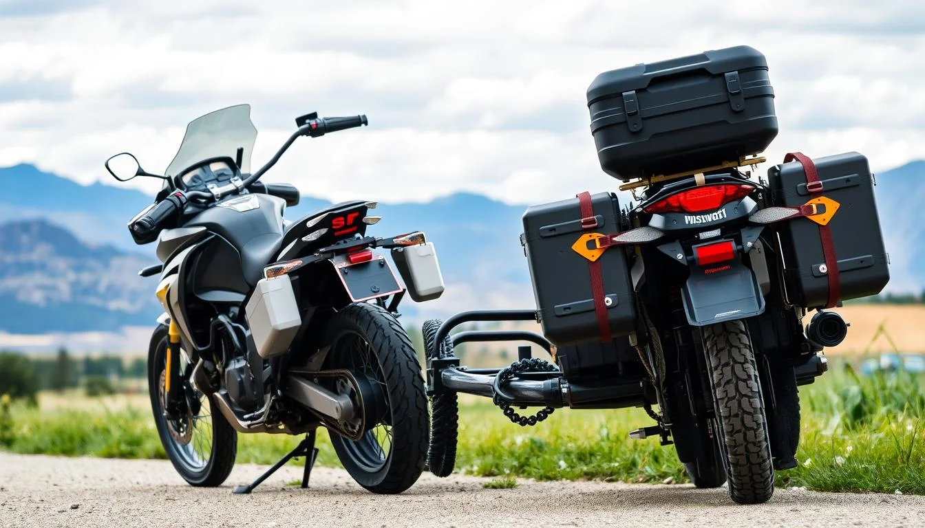 How much weight can a motorcycle pull? 1 image 2